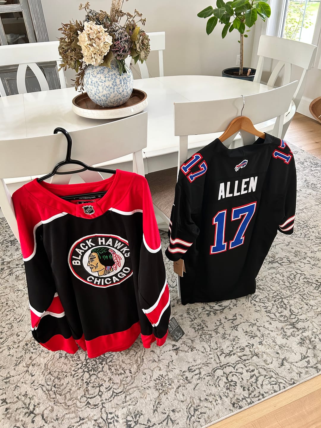 Customer photo review of Men's Chicago Blackhawks Connor Bedard #98 Black Player Game Jersey