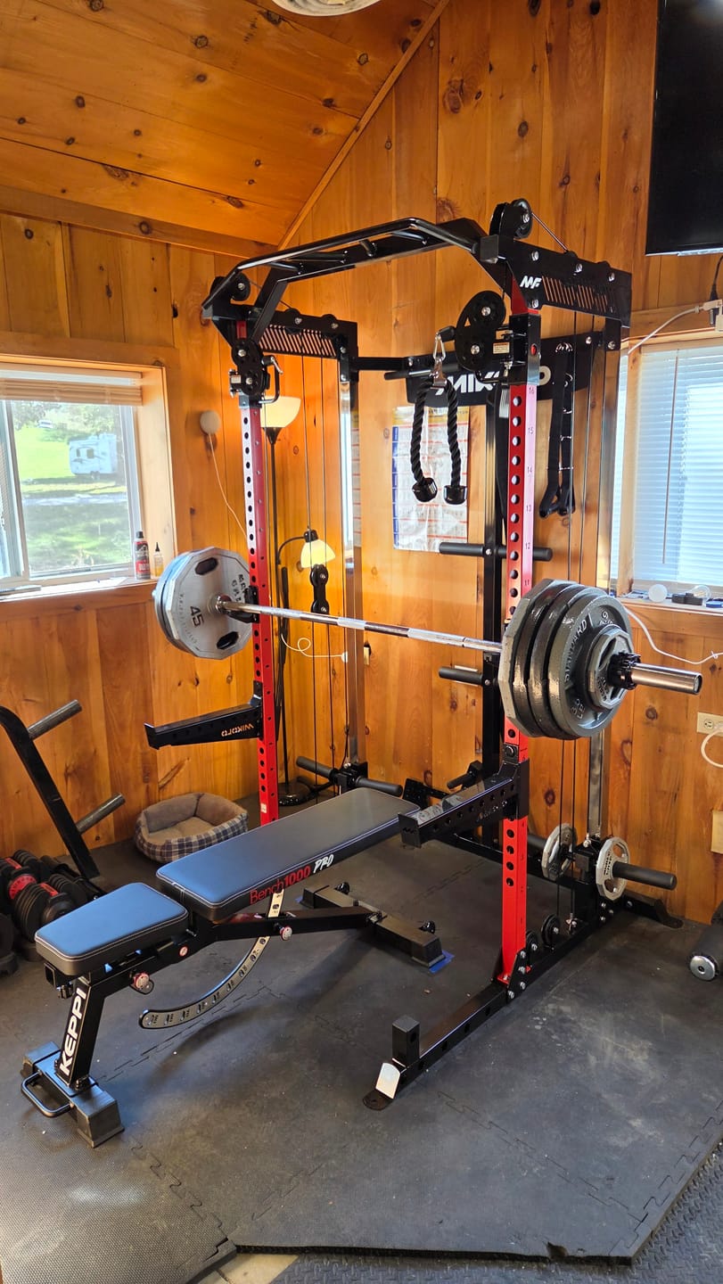 Customer photo review of HR05 Half Rack Functional Trainer
