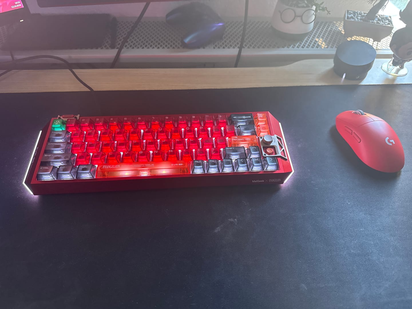 Customer photo review of Centauri60 Asuka Edition  HE Gaming Keyboard