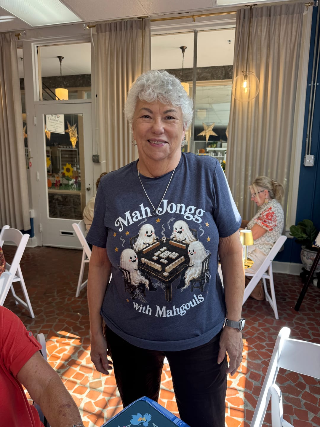 Customer photo review of Mahjong with Mahgouls T-Shirt