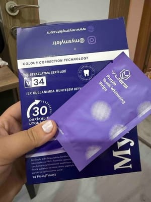 Customer photo review of VELAOUR - DİŞ BEYAZLATMA BANDI