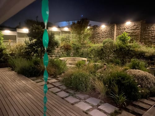 Customer photo review of Solar Wall Light with Motion Sensor