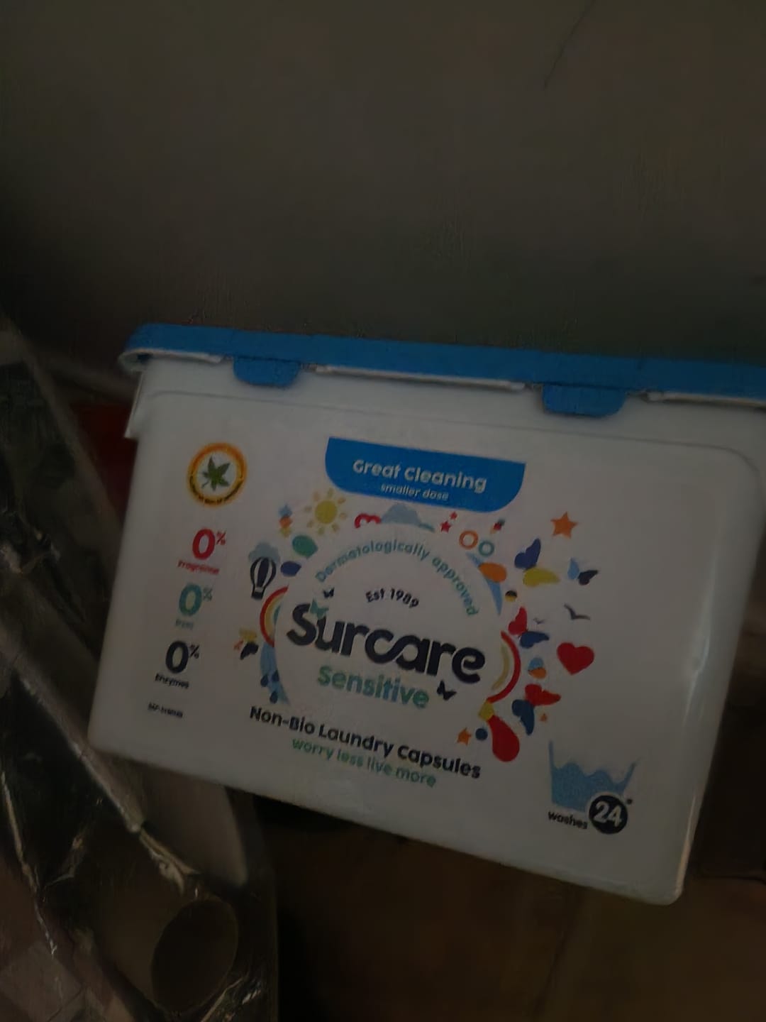 Customer photo review of Surcare Washing Capsules 24 x 17ml Capsules