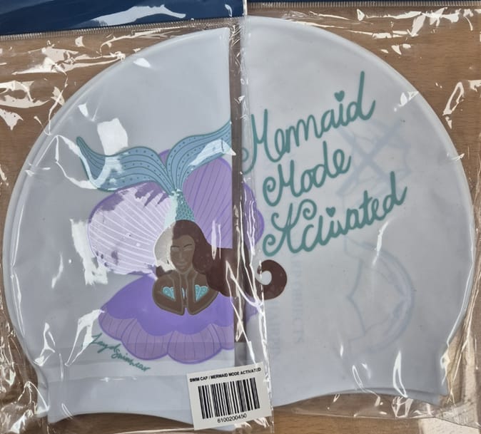Customer photo review of JAYD Swim Cap - Mermaid Mode