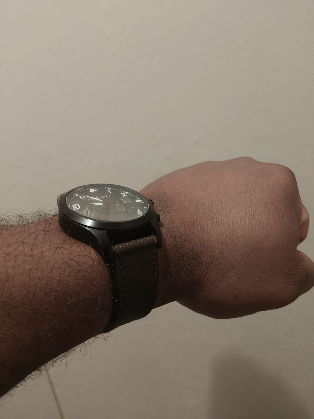 Customer photo review of Leather & Rubber - Brown