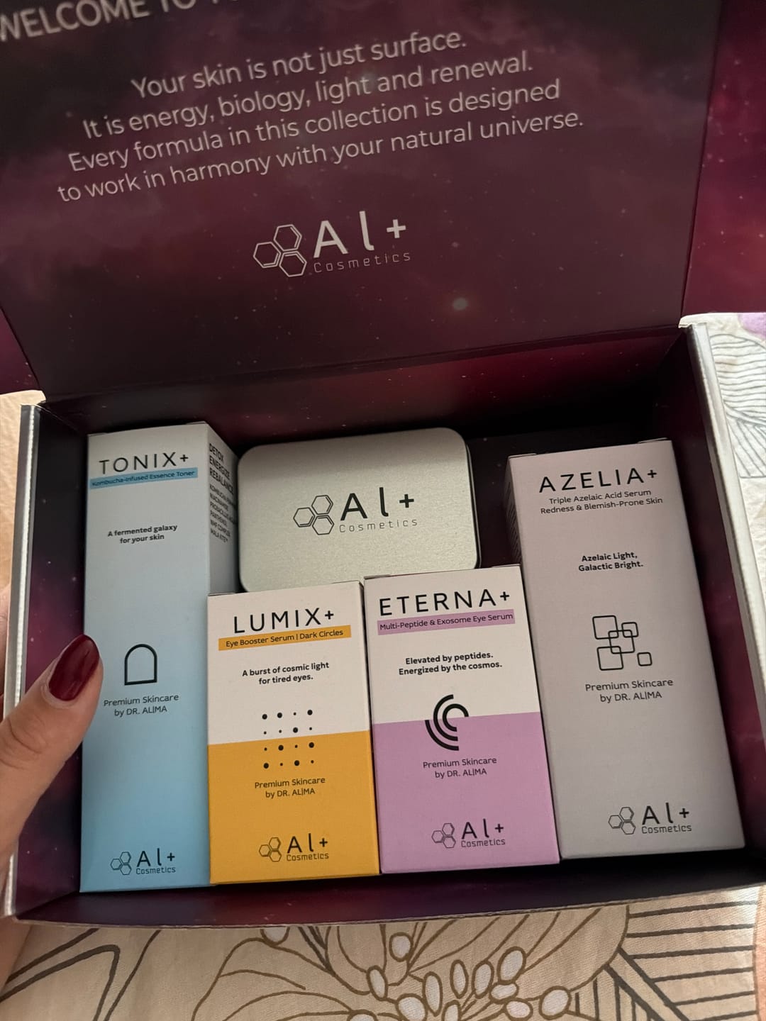 Customer photo review of Skinstellar+ | Рутина за акне, петна и околоочна зона