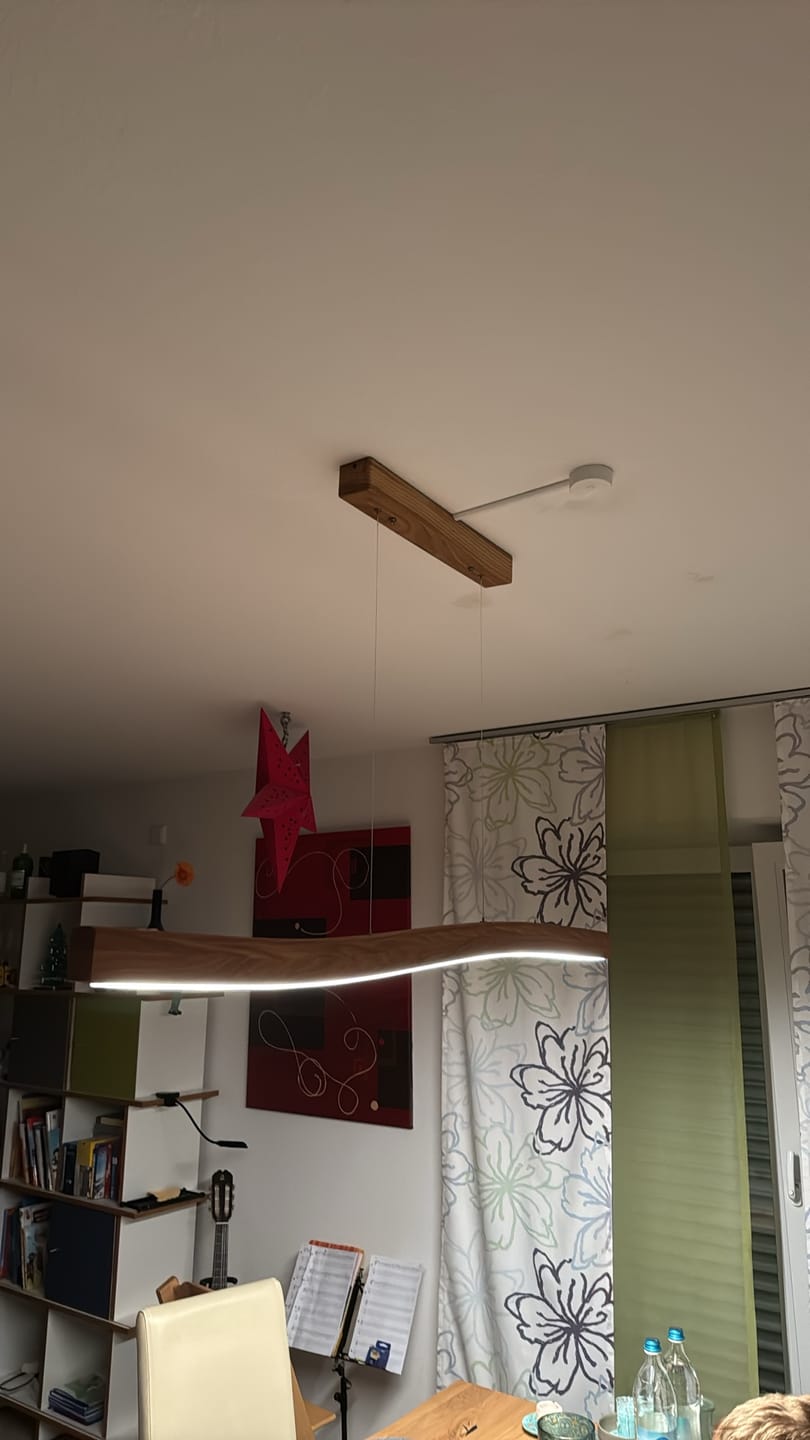 Customer photo review of Deine Pendelleuchte nach Maß