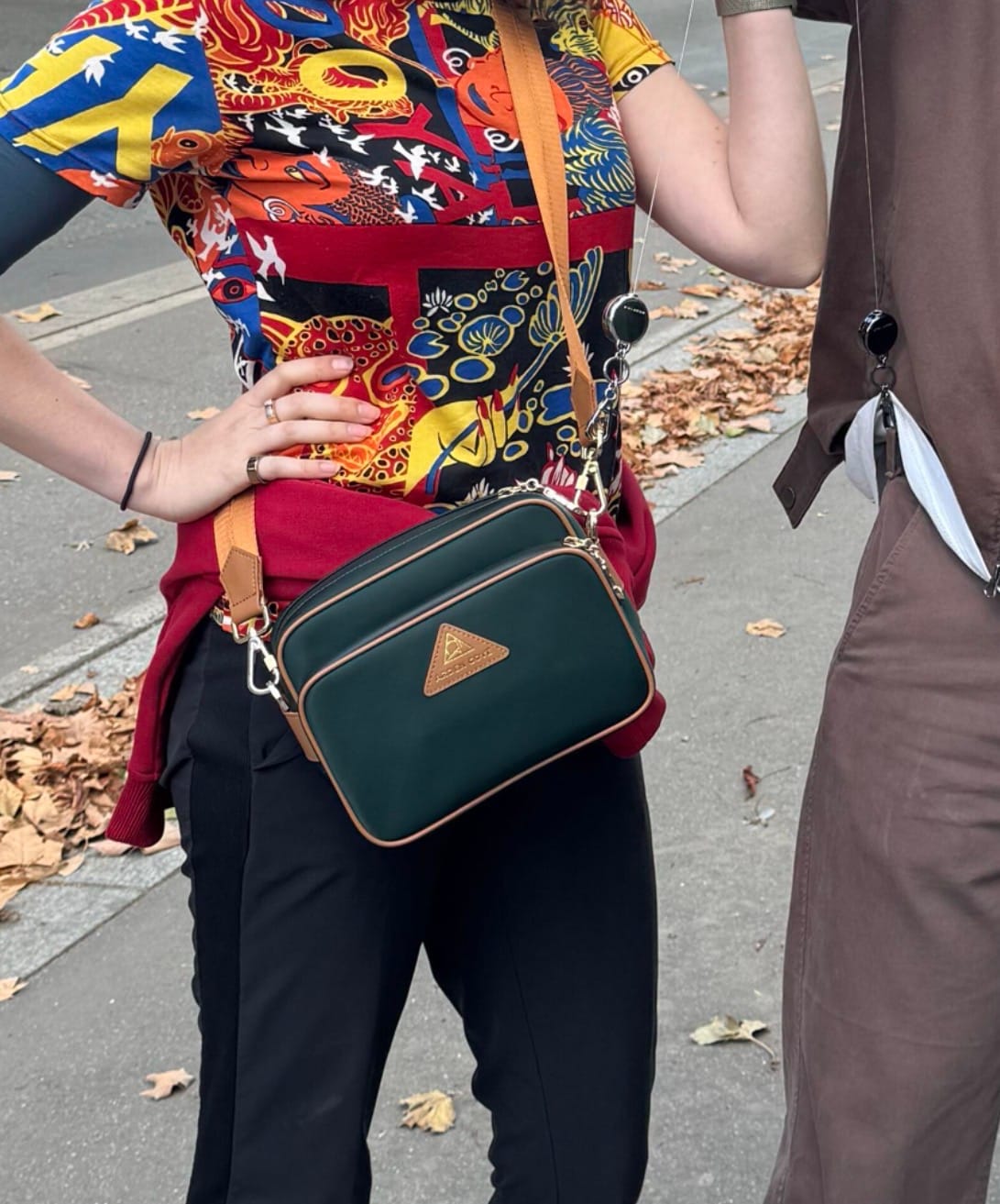 Customer photo review of Crissy Full Crossbody with Locking Clasps Strap
