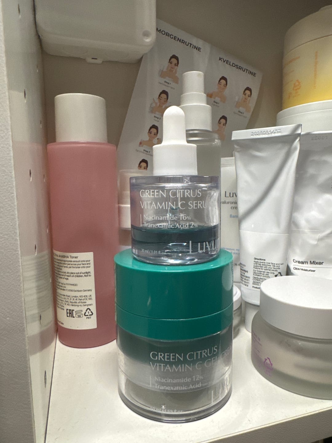 Customer photo review of Luvum Green Citrus Vitamin C Serum - 16% Niacinamide (30ml)