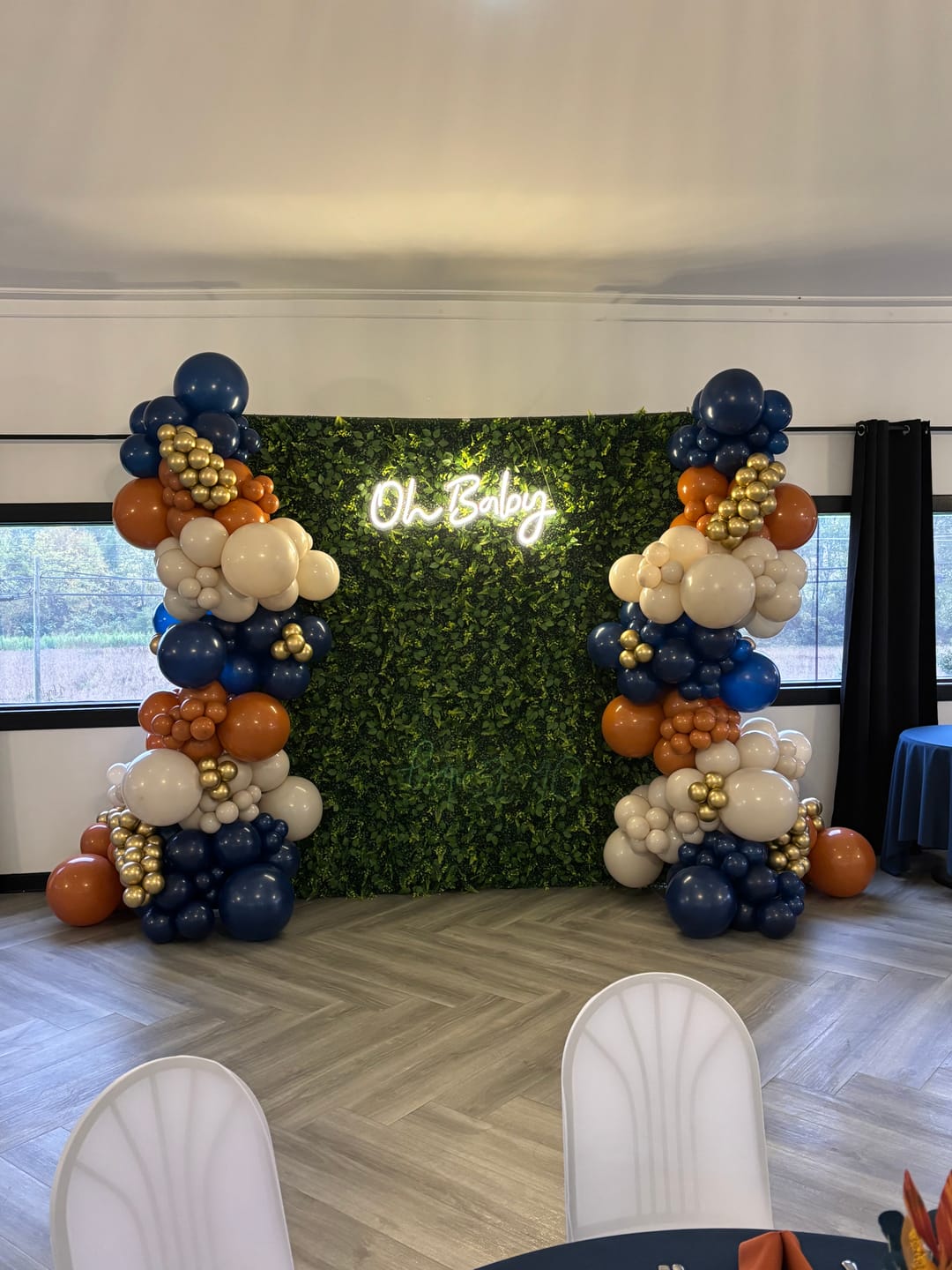 Customer photo review of 8*8ft Artificial Grass Wall Backdrop ALFWL151-Perfect for Weddings, Parties & Event Decor