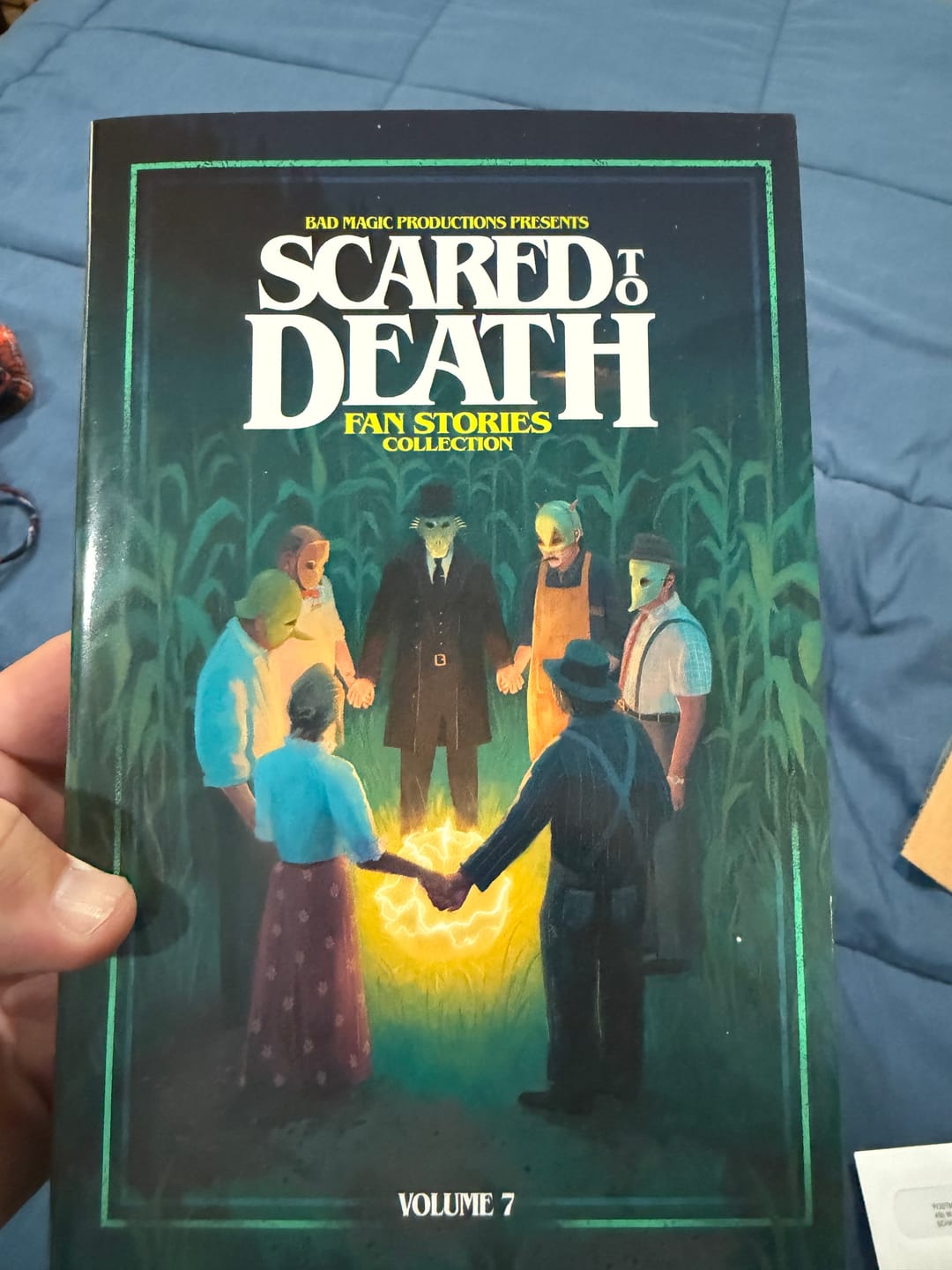 Customer photo review of Scared To Death Book Vol 7 SIGNED COPY!