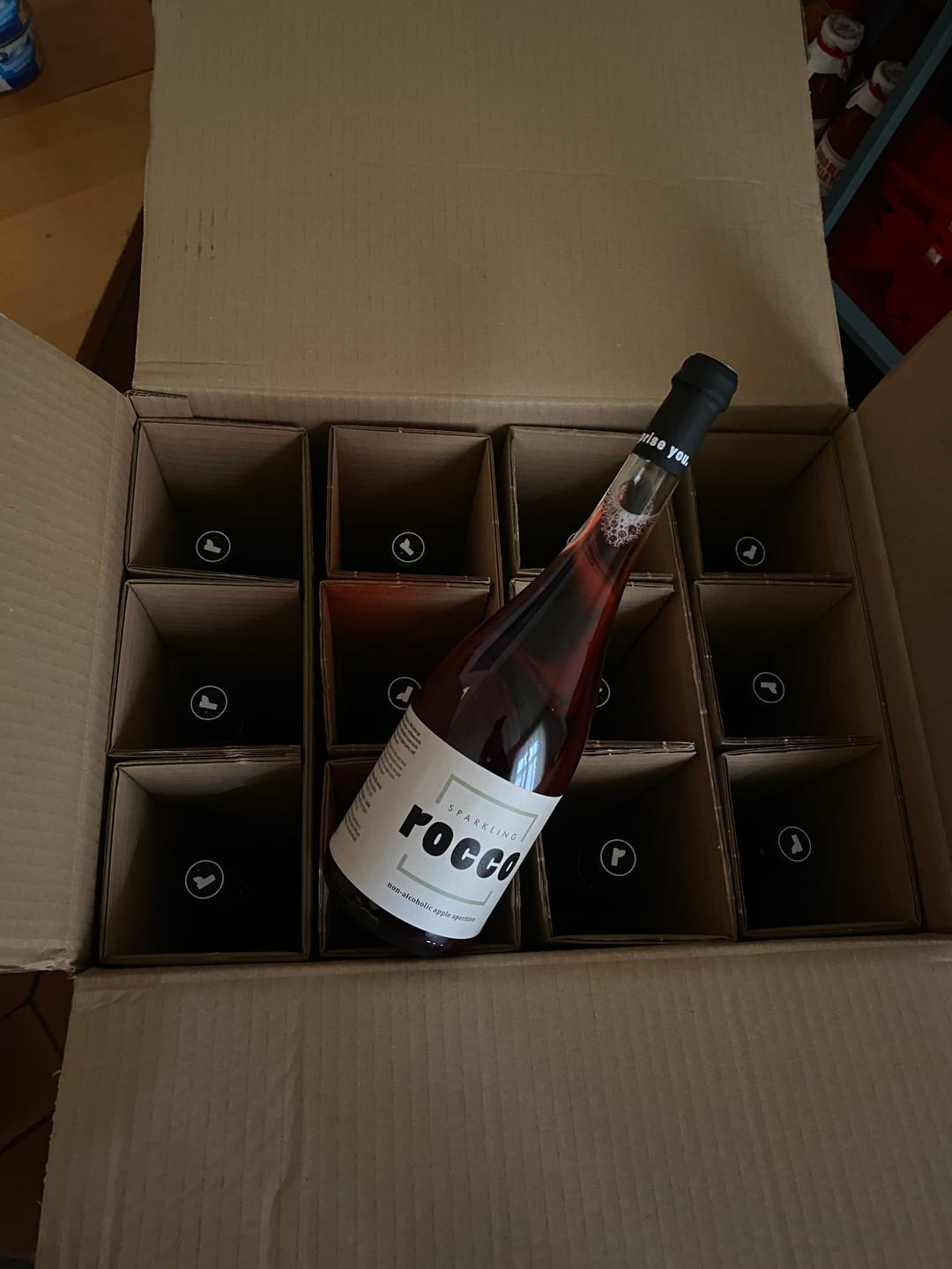 Customer photo review of Sparkling Rocco Classic 750 ml