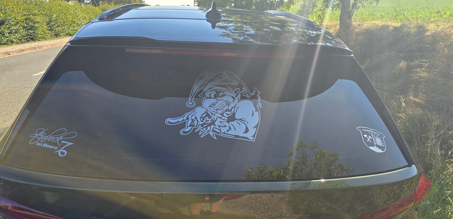 Customer photo review of Heckwischer Echtglas Stopfen | Skoda
