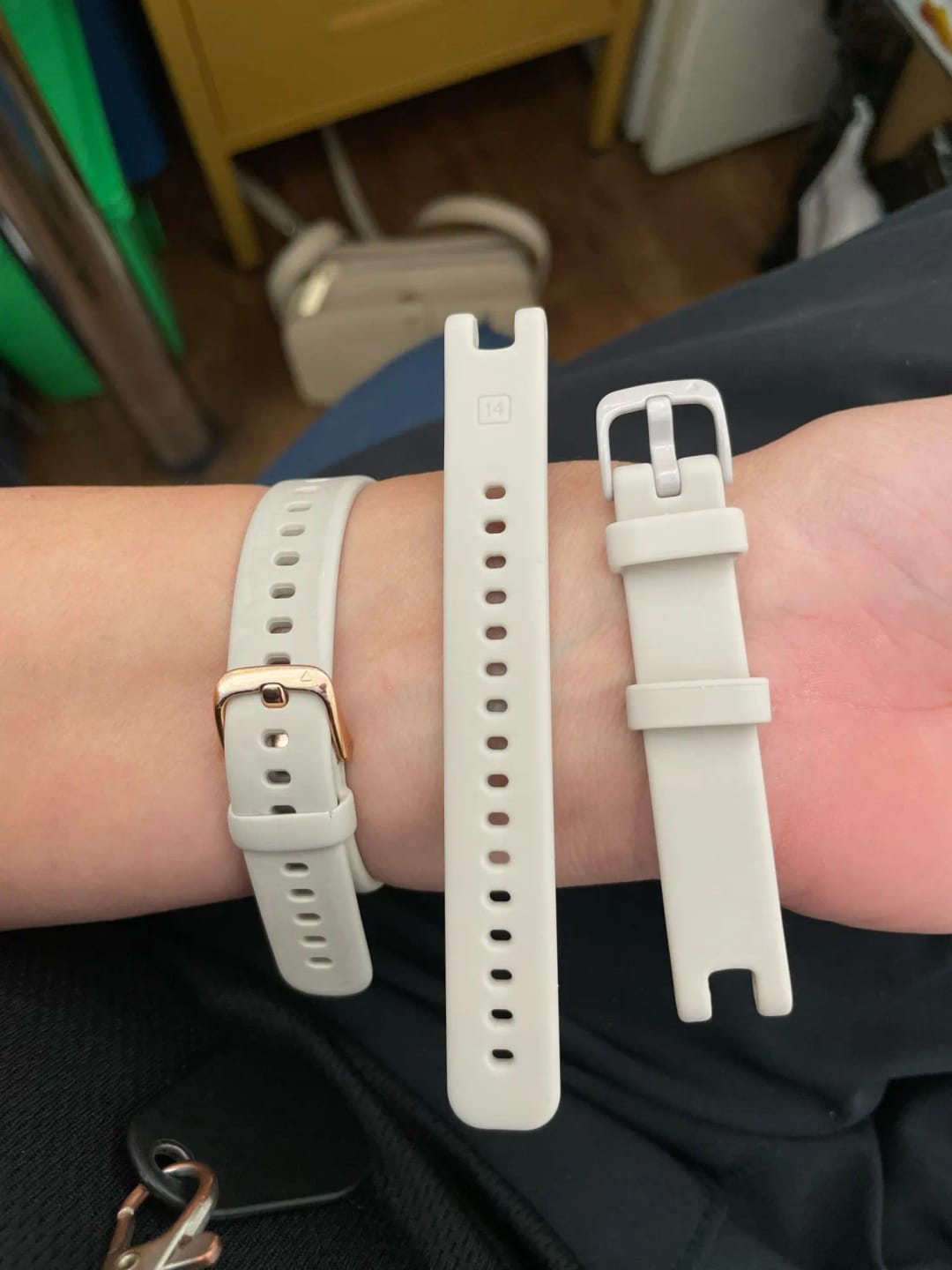 Customer photo review of Garmin Lily (Original 2021 Model) Silicone Band