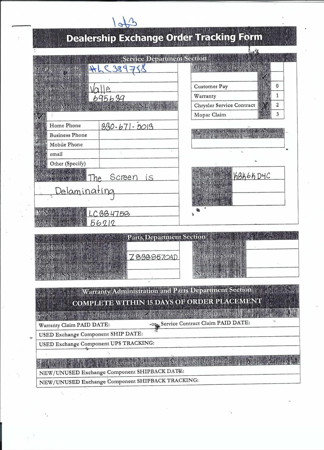 Customer photo review of Blueberry THCA Flower (Exotic)