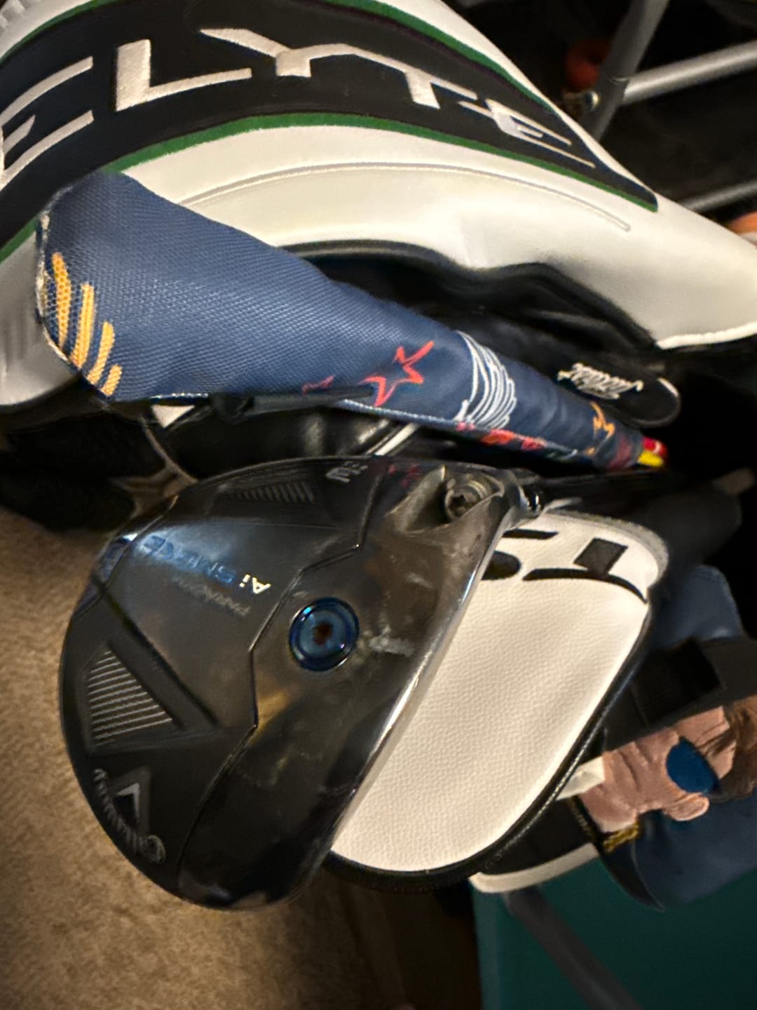 Customer photo review of Callaway Paradym Ai Smoke Compatible Driver Round Weight