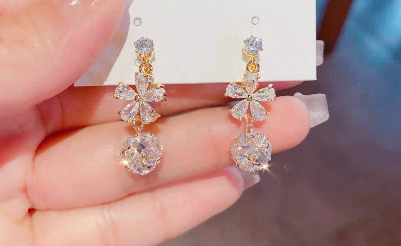 Customer photo review of Ilona Earrings
