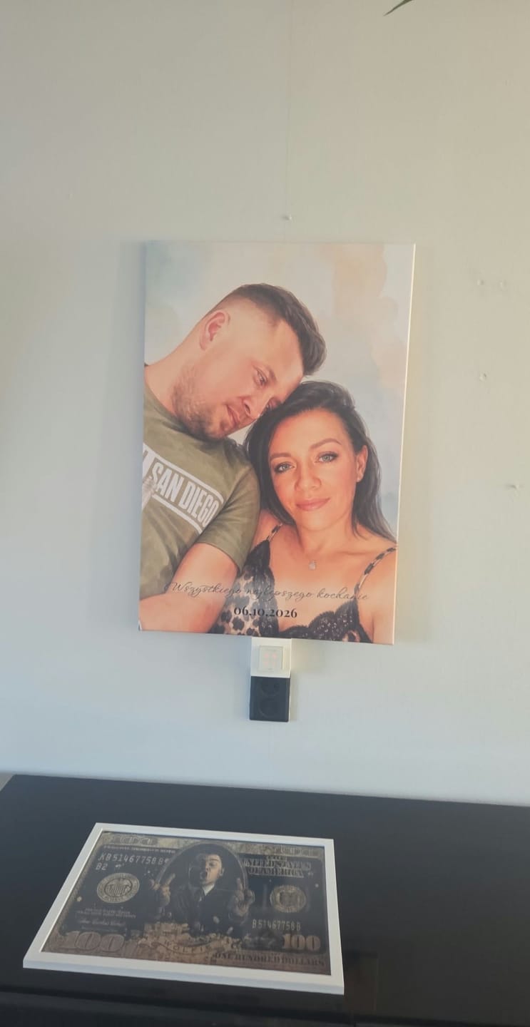 Customer photo review of Euer Foto als Kunstwerk – mit Live-Vorschau, als Poster oder Leinwand
