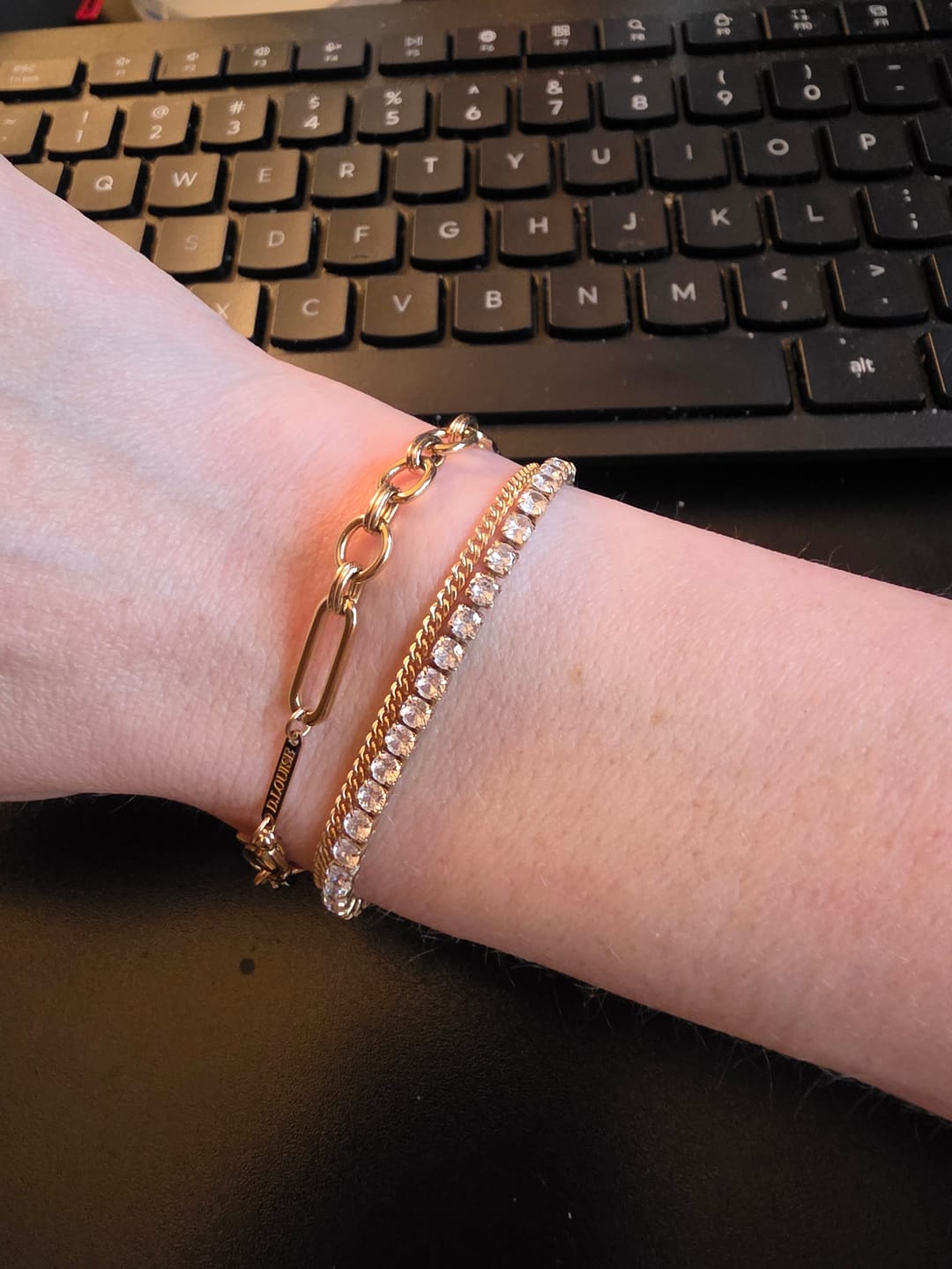 Customer photo review of Tennis Bracelet
