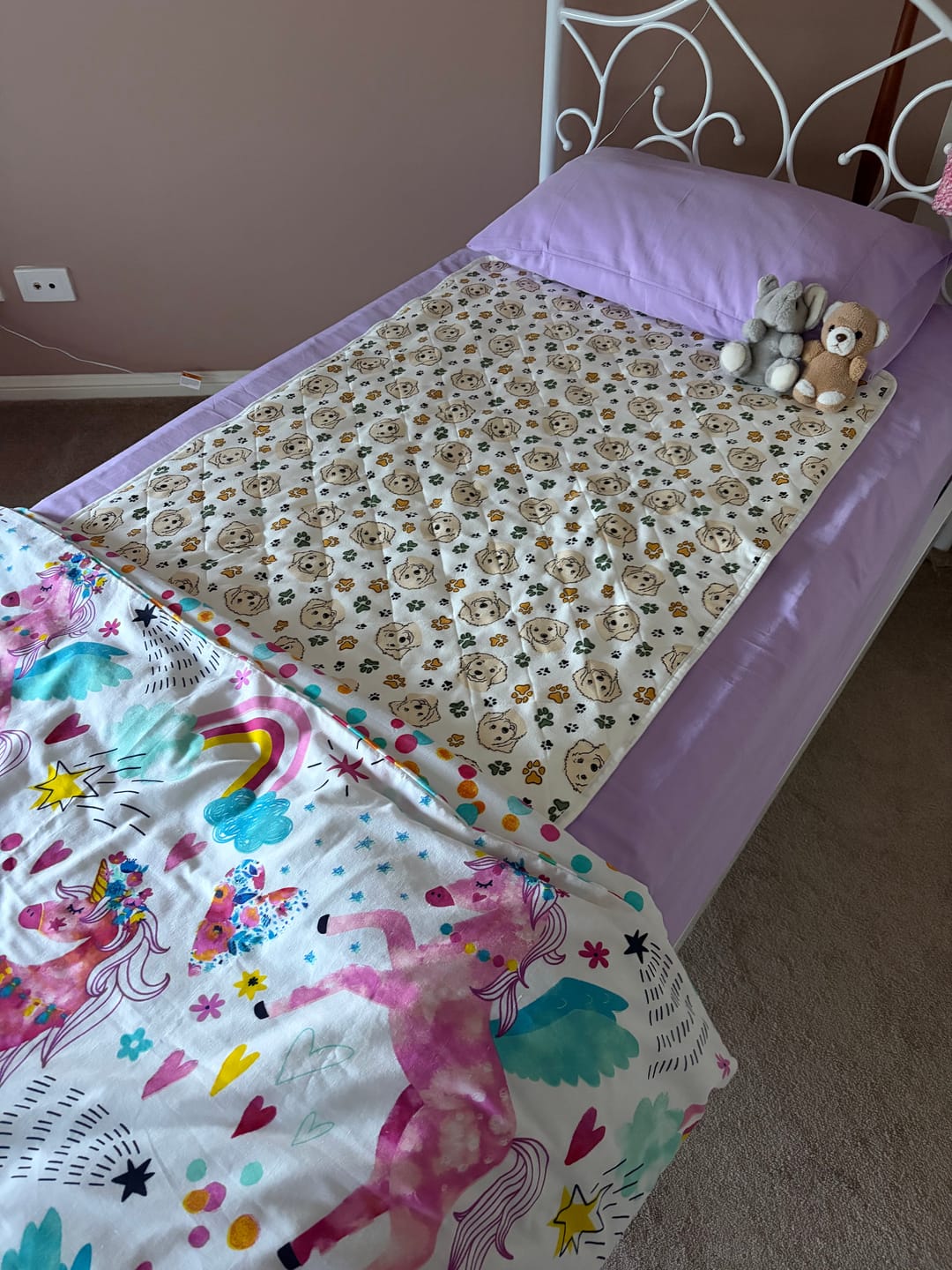 Customer photo review of Bed Mat - Single/King Single