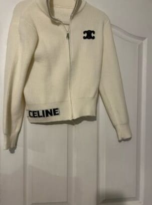 Customer photo review of Celine 2026 Zip Cardigan Wool