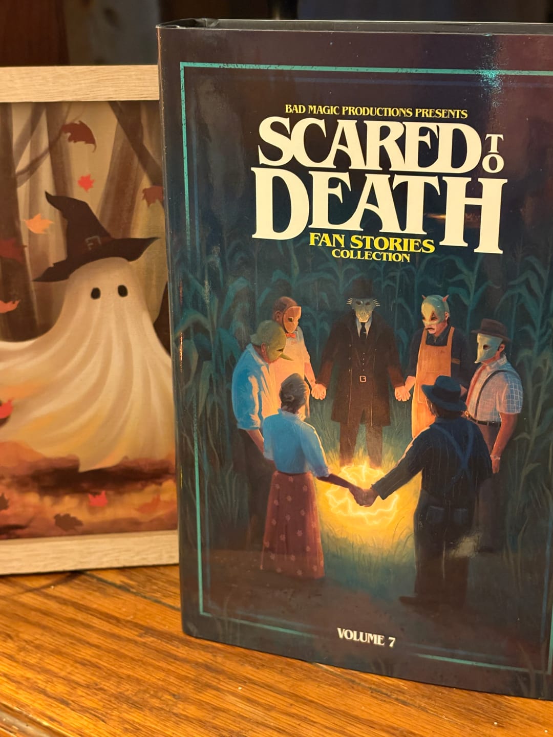Customer photo review of Scared To Death Book Vol 7 SIGNED COPY!