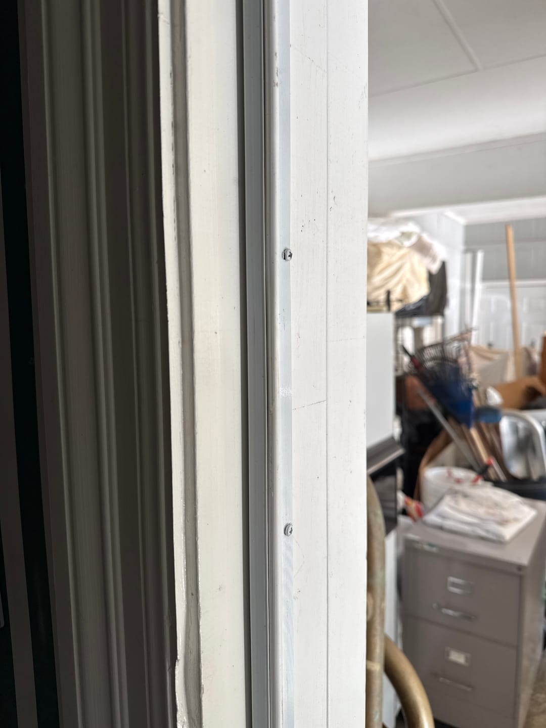 Customer photo review of 81" High Reach Magnetic Weatherstrip (1 piece)