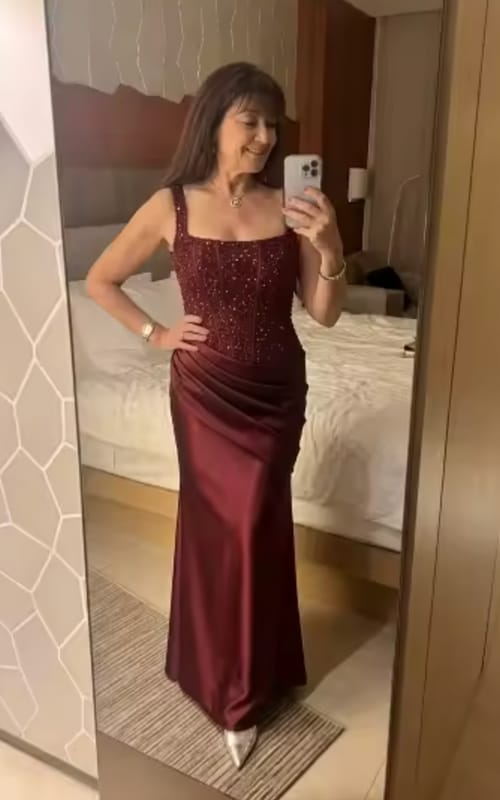 Customer photo review of Alexandra Dress