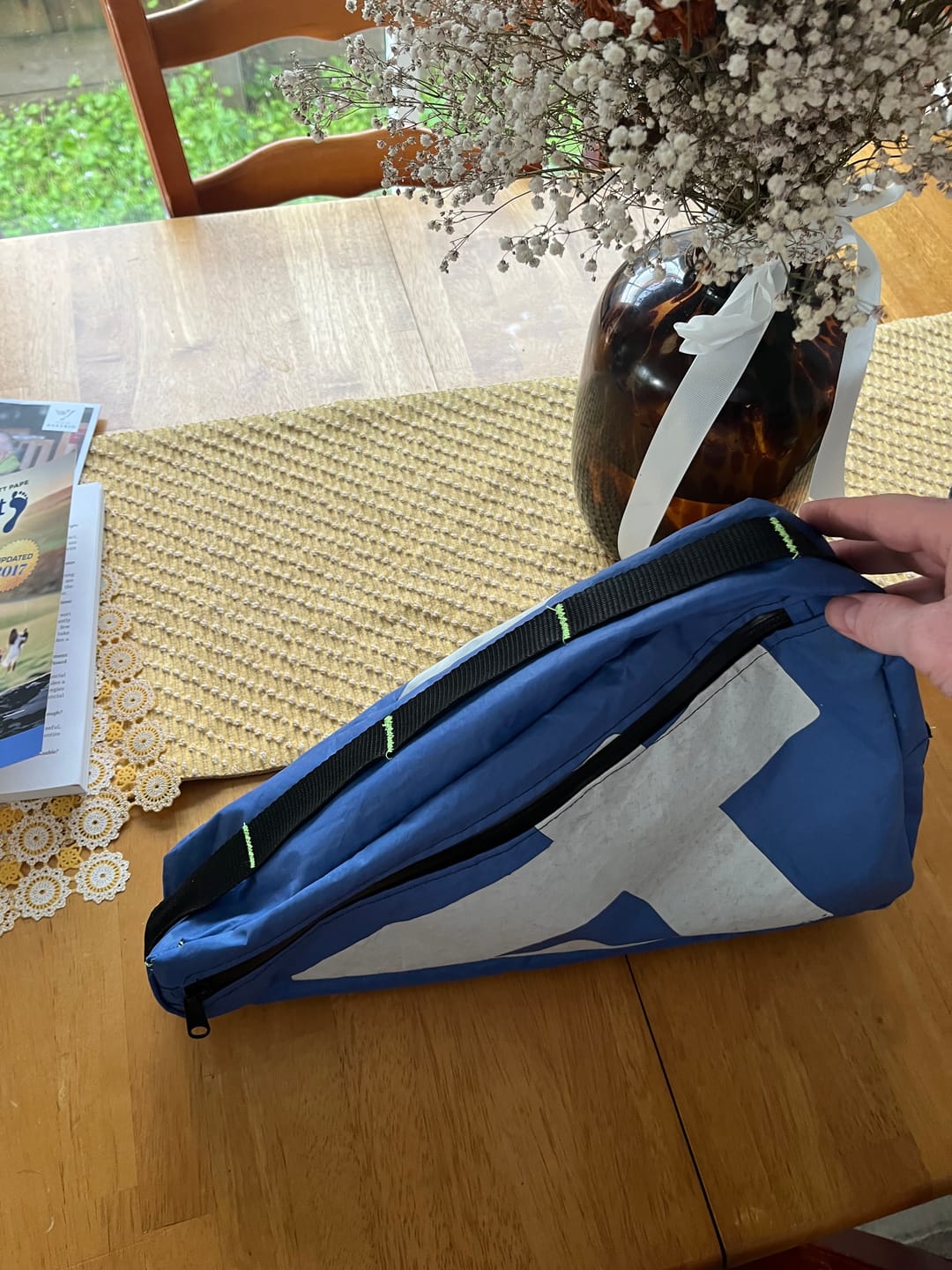 Customer photo review of BIKE FRAME BAG // 5 Session Bag Design & Making