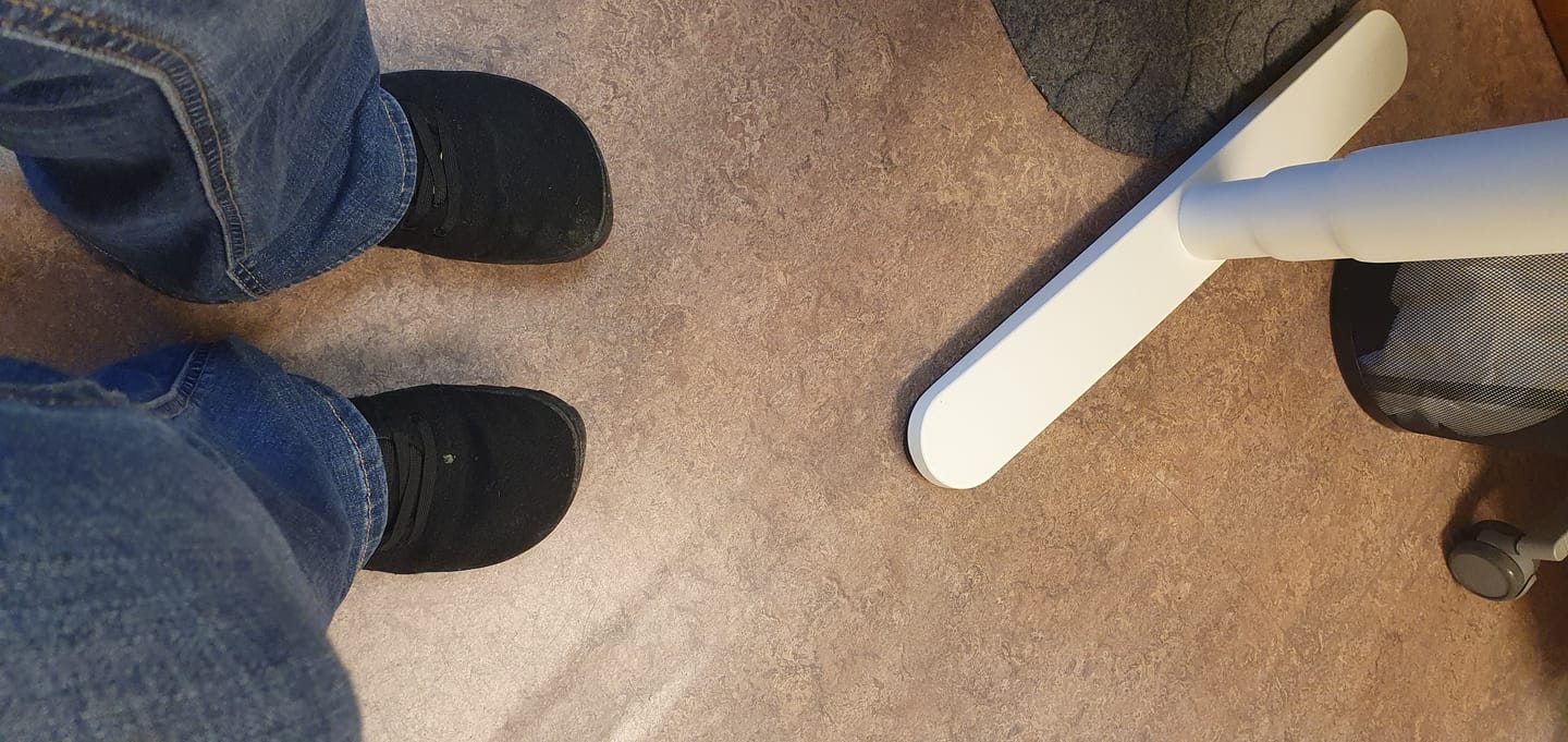 Customer photo review of Vaistoa Tunto 2 | Felt Barefoot Sneakers