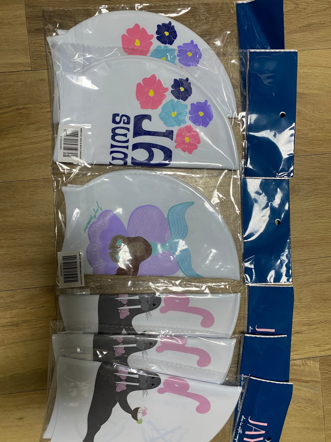 Customer photo review of JAYD Swim Cap - Mermaid Mode