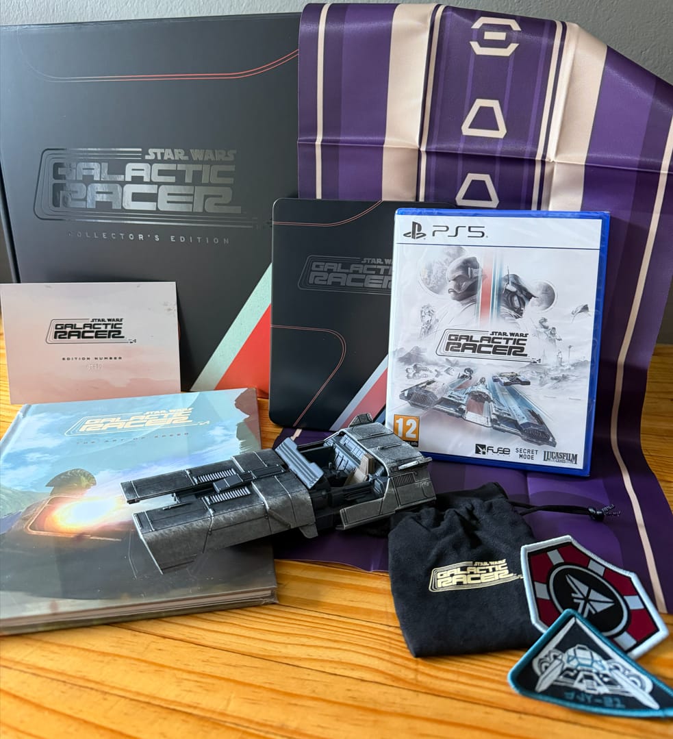 Customer photo review of Star Wars: Galactic Racer Collectors Edition (PS5)