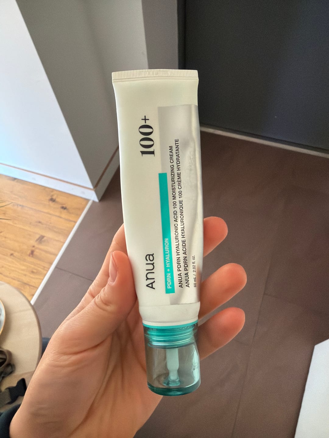 Customer photo review of Mitrinošs krēms ar PDRN un hialuronskābi Anua PDRN Hyaluronic Acid 100 Moisturizing Cream