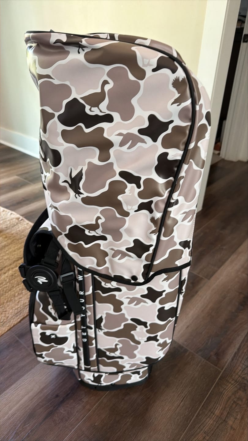 Customer photo review of Members Hybrid Golf Bag - Duck Blind
