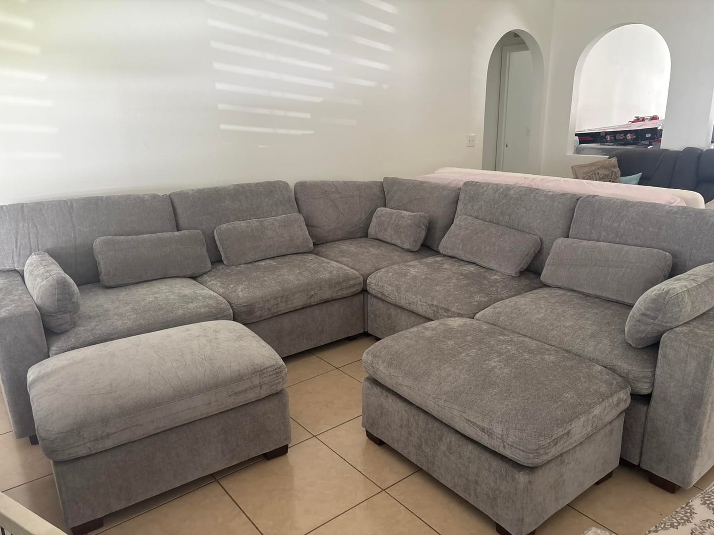 Customer photo review of Horizon Modular Sofa