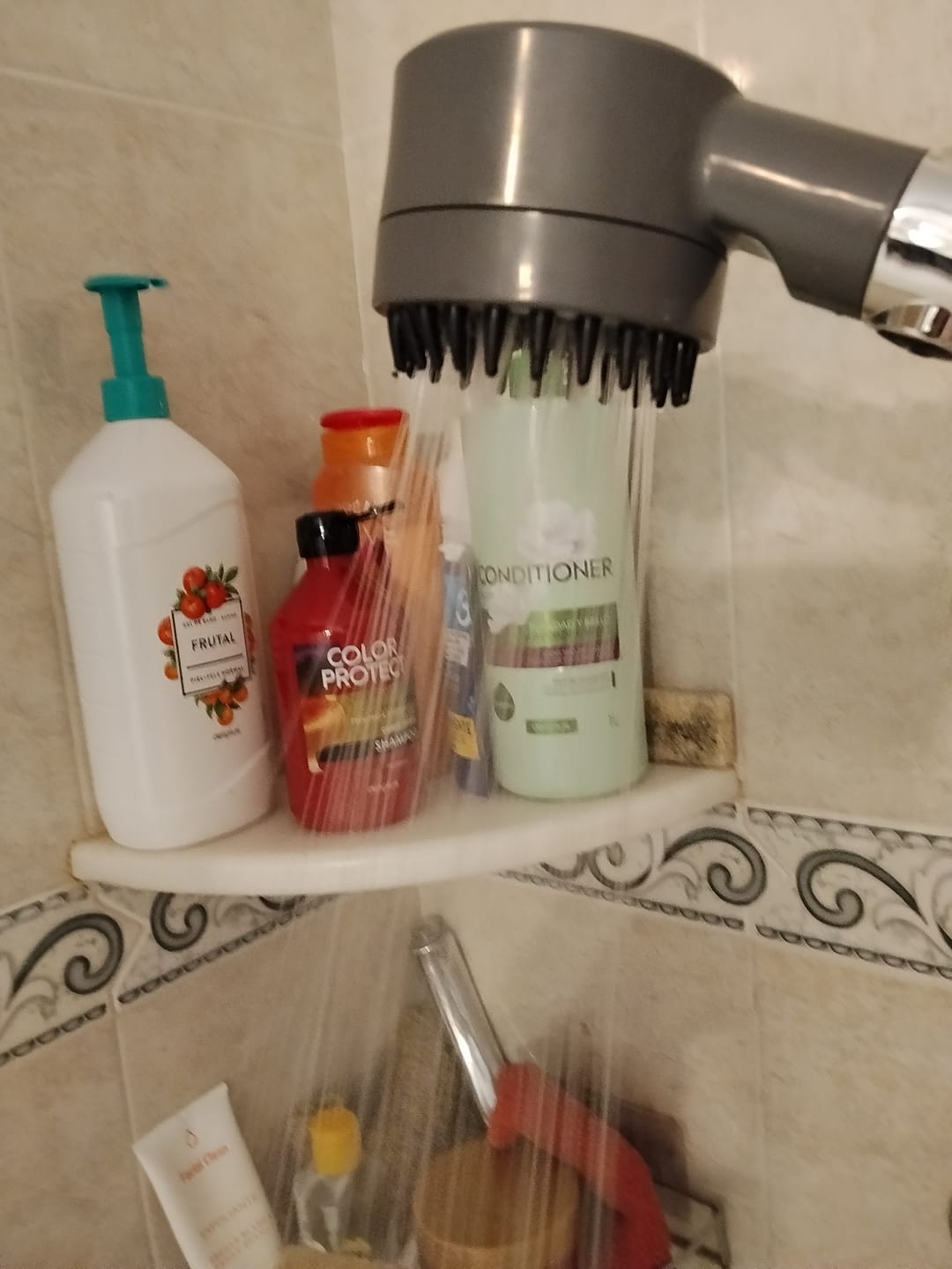 Customer photo review of Cabezal de Ducha Alta Presión + 3 Recambios Gratis