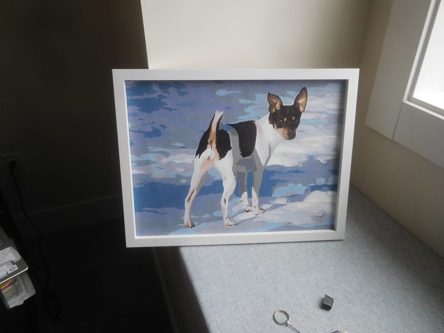 Customer photo review of Custom Paint By Numbers Kit – Turn Your Favorite Photo Into Art