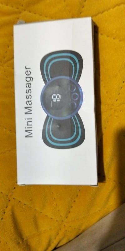 Customer photo review of RelaxWave EMS Neck & Back Massager