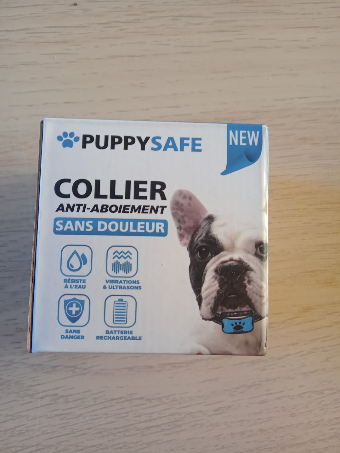 Customer photo review of Collier Anti Aboiement Sans choc Electrique PuppySafe™