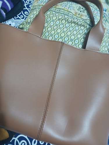 Customer photo review of Portland Tote Expresso