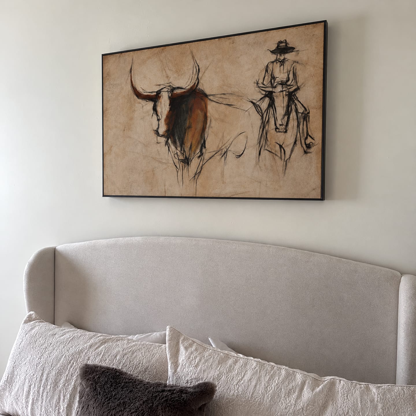 Customer photo review of Western Cowboy Art #VA185
