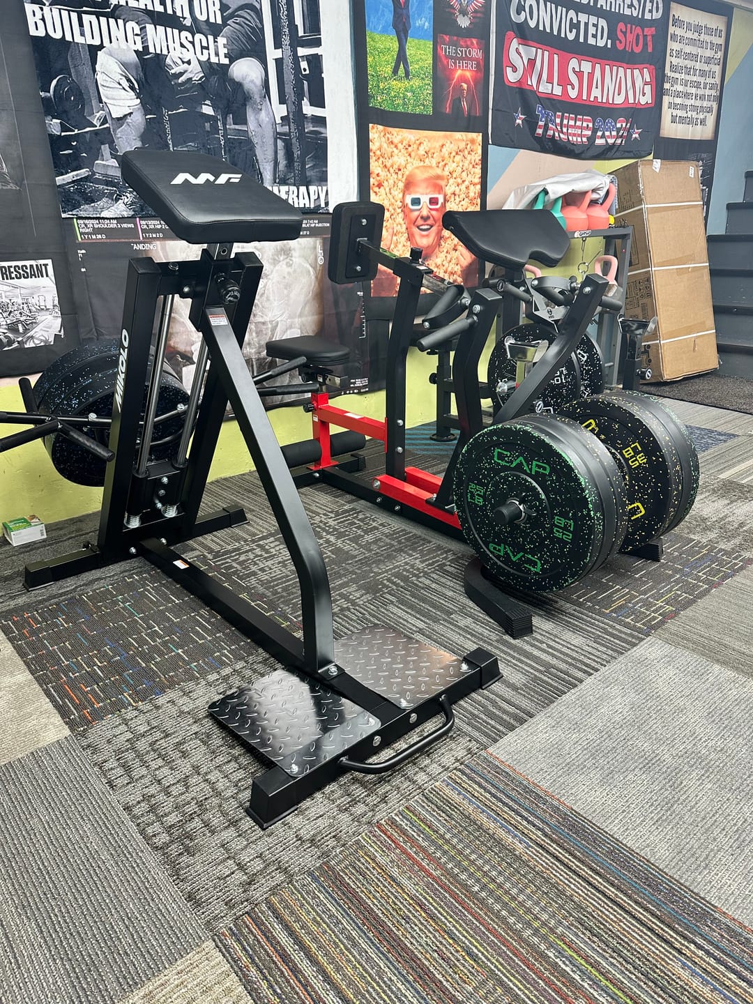 Customer photo review of T-bar Linear Row Machine S7