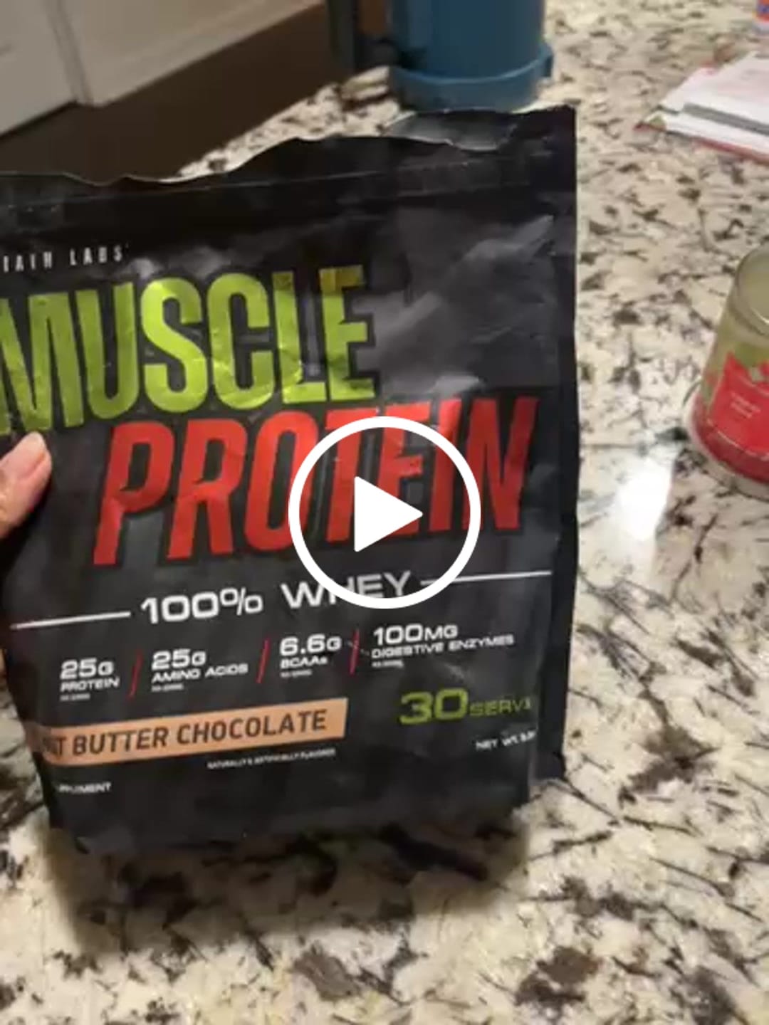 Customer video review of 100% Whey Protein Powder