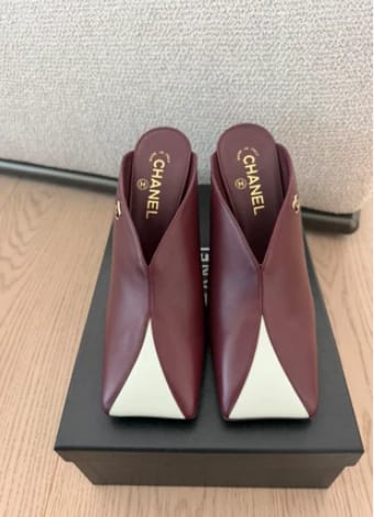 Customer photo review of Chanel 2026 Mules 90mm Calfskin