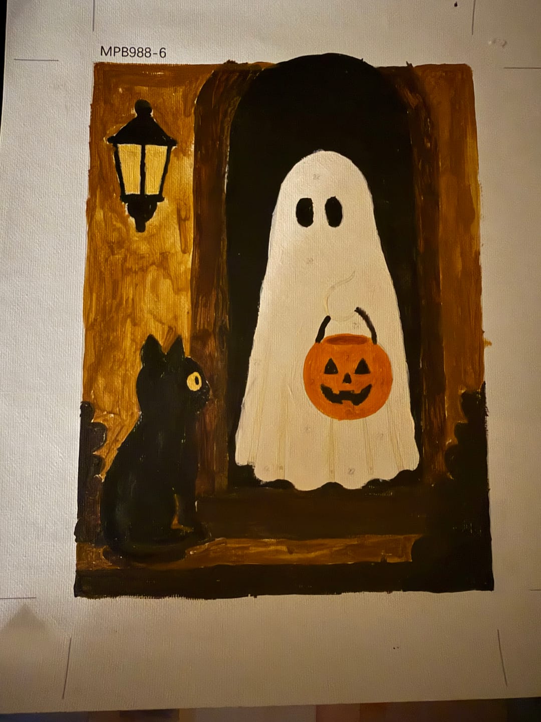 Customer photo review of 6 Mini Paintings - Cozy Ghost Tales Set