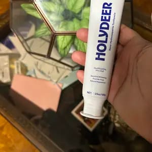 Customer photo review of Sbiancante Dentifricio Fluoro-Free con Nano Idrossiapatite