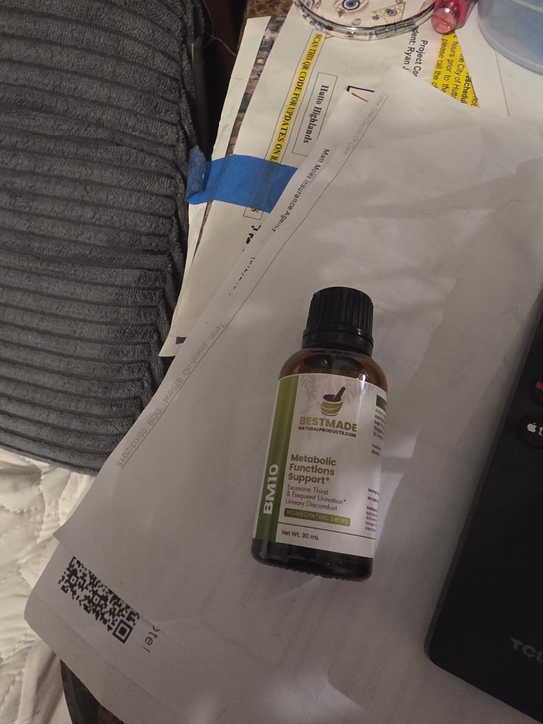 Customer photo review of Metabolic Function Support (BM10) - Blood Sugar & Thirst Regulation | Homeopathic Combination Remedy, Non-Toxic, Natural, 30 mL Drops