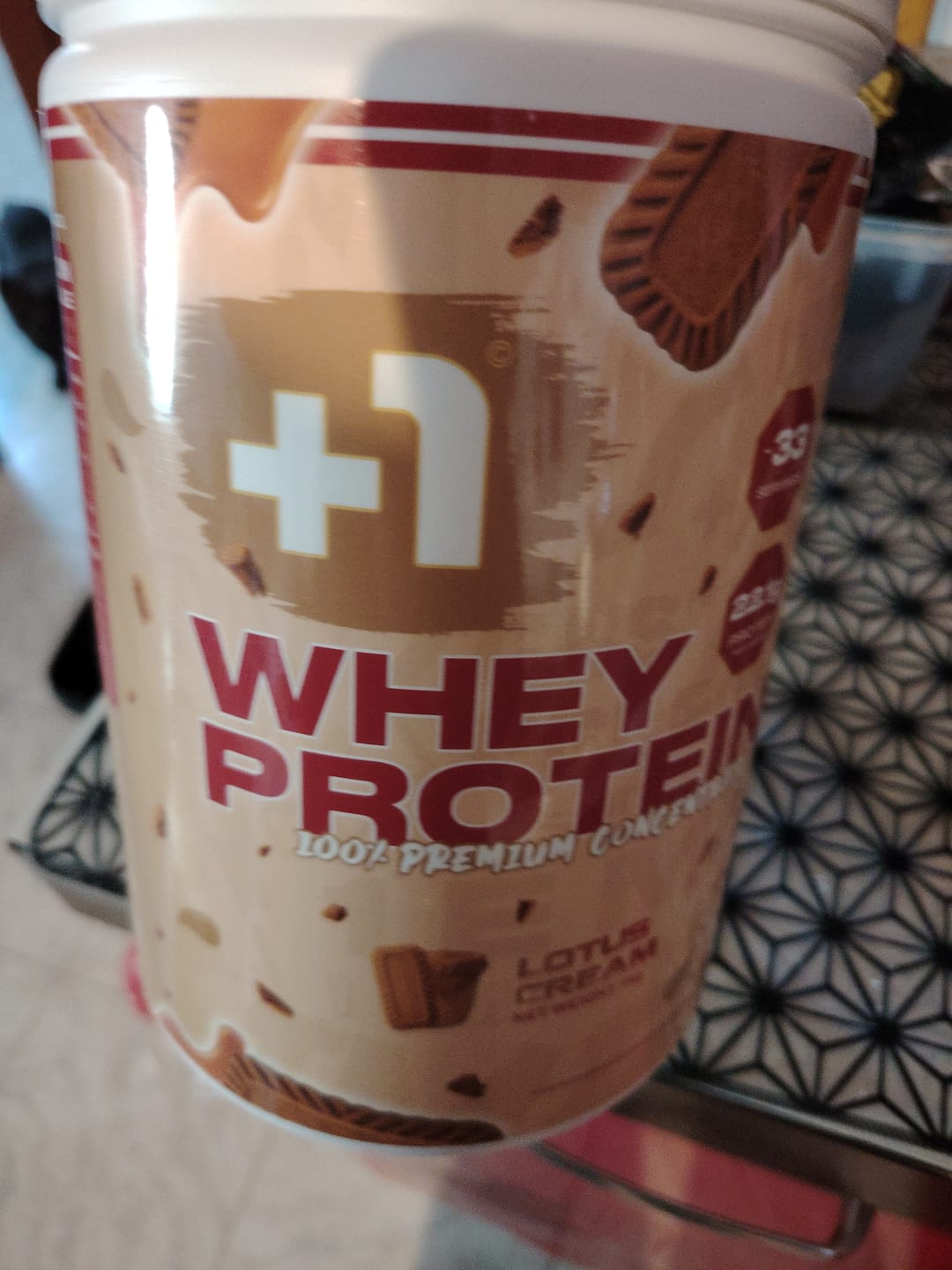 Customer photo review of +1© PREMIUM WHEY PROTEIN (1000g)