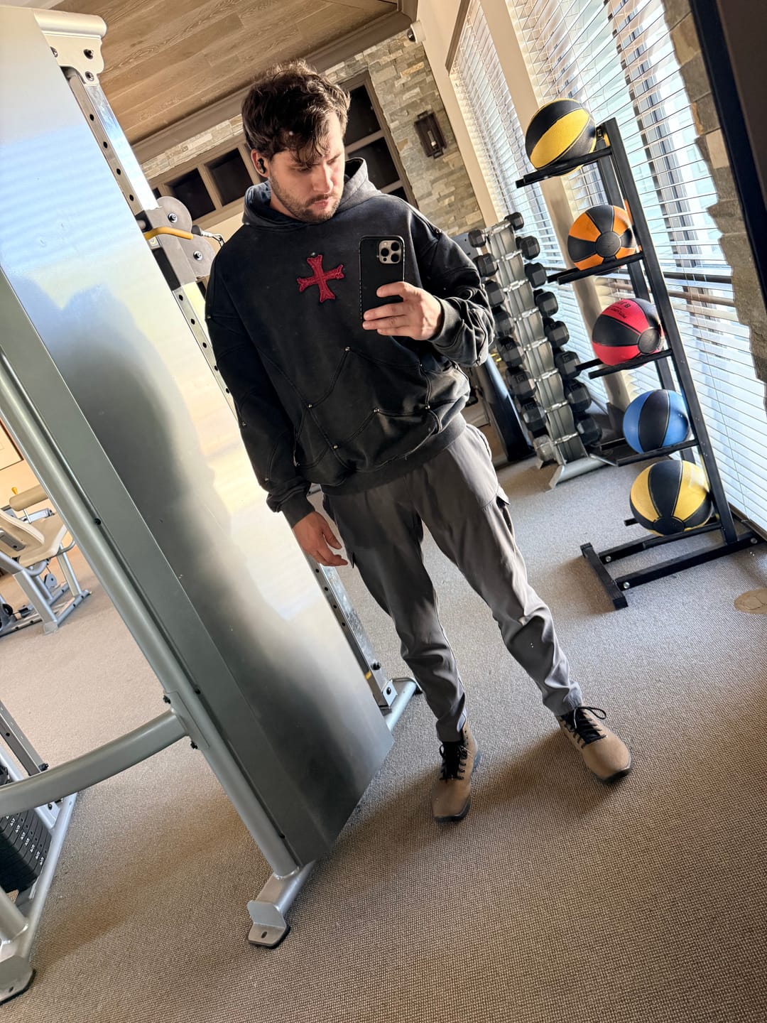 Customer photo review of Crusader Armor Hoodie