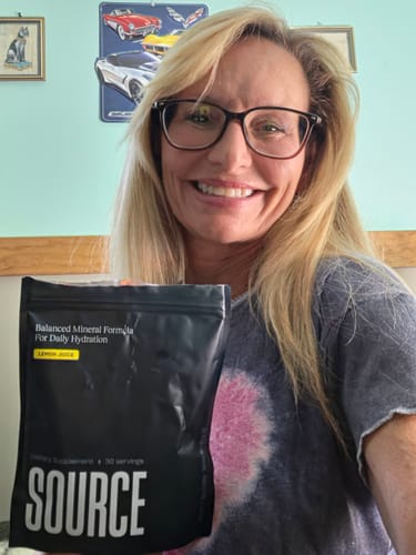 Customer photo review of Essential Mineral Mix Lemon